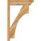 Ekena Millwork Westlake Slat Rough Sawn Outlooker, Western Red Cedar, 6"W x 22"D x 34"H OUT06X22X34WTL06RWR - alternate 2